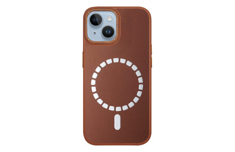HDD iPhone 14 Kılıf HBC-156 Forum Magneticsafe Kapak - Kahverengi