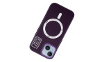 HDD iPhone 14 Kılıf HBC-157 Granada Magneticsafe Kapak - Derin Mor
