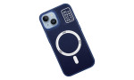 HDD iPhone 14 Kılıf HBC-157 Granada Magneticsafe Kapak - Lacivert