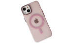 Newface iPhone 14 Kılıf Lodos Magneticsafe Mat Kapak - Pembe
