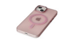 Newface iPhone 14 Kılıf Lodos Magneticsafe Mat Kapak - Pembe