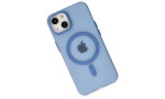 Newface iPhone 14 Kılıf Lodos Magneticsafe Mat Kapak - Sierra Blue