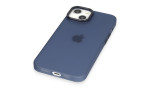 Newface iPhone 14 Kılıf Modos Metal Kapak - Lacivert