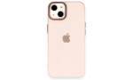 Newface iPhone 14 Kılıf Modos Metal Kapak - Pembe