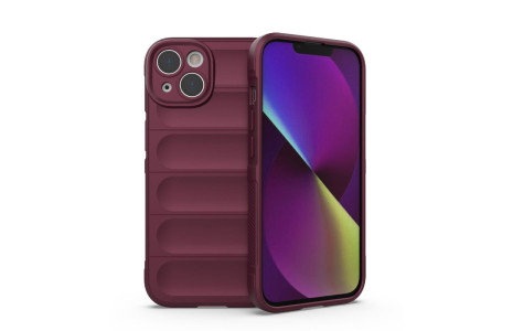 Newface iPhone 14 Kılıf Optimum Silikon - Bordo