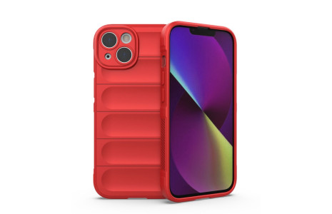Newface iPhone 14 Kılıf Optimum Silikon - Kırmızı