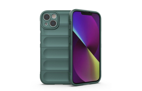 Newface iPhone 14 Kılıf Optimum Silikon - Koyu Yeşil