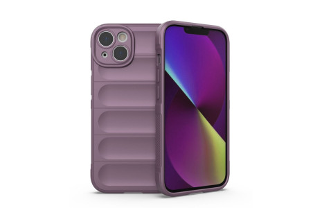 Newface iPhone 14 Kılıf Optimum Silikon - Mor