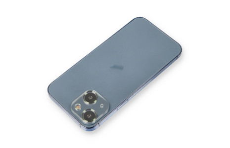 Newface iPhone 14 Metal Kamera Lens Koruma Cam - Koyu Yeşil