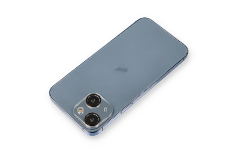 Newface iPhone 14 Plus Metal Kamera Lens Koruma Cam - Siyah