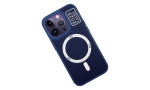 HDD iPhone 14 Pro Kılıf HBC-157 Granada Magneticsafe Kapak - Lacivert