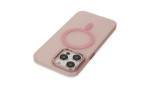 Newface iPhone 14 Pro Kılıf Lodos Magneticsafe Mat Kapak - Pembe