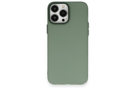 Newface iPhone 14 Pro Kılıf Modos Metal Kapak - Koyu Yeşil