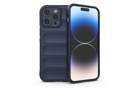 Newface iPhone 14 Pro Kılıf Optimum Silikon - Lacivert