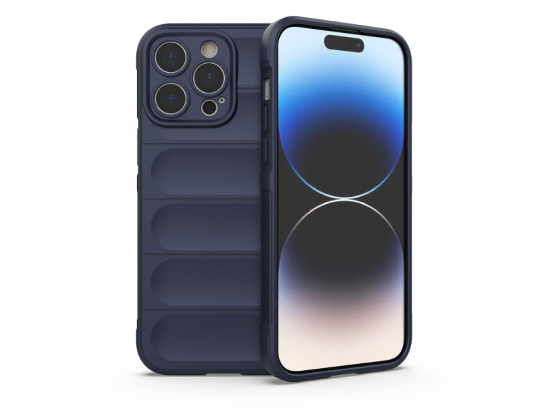 Newface iPhone 14 Pro Kılıf Optimum Silikon - Lacivert