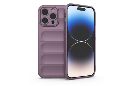 Newface iPhone 14 Pro Kılıf Optimum Silikon - Mor