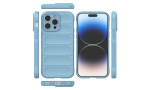 Newface iPhone 14 Pro Kılıf Optimum Silikon - Sky Blue