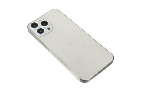 Newface iPhone 14 Pro Max Diamond Kamera Lens - Sierra Blue