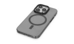 Newface iPhone 14 Pro Max Kılıf Anka PC Magneticsafe Sert Metal Kapak - Siyah