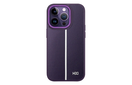 HDD iPhone 14 Pro Max Kılıf HBC-155 Lizbon Kapak - Derin Mor