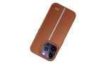 HDD iPhone 14 Pro Max Kılıf HBC-155 Lizbon Kapak - Kahverengi