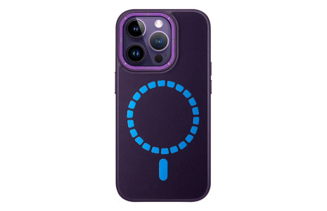 HDD iPhone 14 Pro Max Kılıf HBC-156 Forum Magneticsafe Kapak - Derin Mor