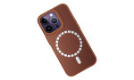 HDD iPhone 14 Pro Max Kılıf HBC-156 Forum Magneticsafe Kapak - Kahverengi