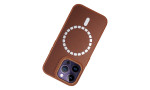 HDD iPhone 14 Pro Max Kılıf HBC-156 Forum Magneticsafe Kapak - Kahverengi