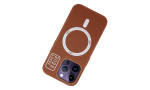 HDD iPhone 14 Pro Max Kılıf HBC-157 Granada Magneticsafe Kapak - Kahverengi