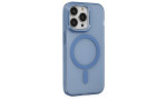 Newface iPhone 14 Pro Max Kılıf Lodos Magneticsafe Mat Kapak - Sierra Blue