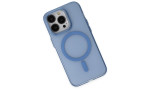 Newface iPhone 14 Pro Max Kılıf Lodos Magneticsafe Mat Kapak - Sierra Blue