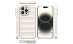 Newface iPhone 14 Pro Max Kılıf Optimum Silikon - Krem