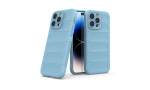 Newface iPhone 14 Pro Max Kılıf Optimum Silikon - Sky Blue