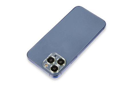 Newface iPhone 14 Pro Max Metal Kamera Lens Koruma Cam - Açık Yeşil