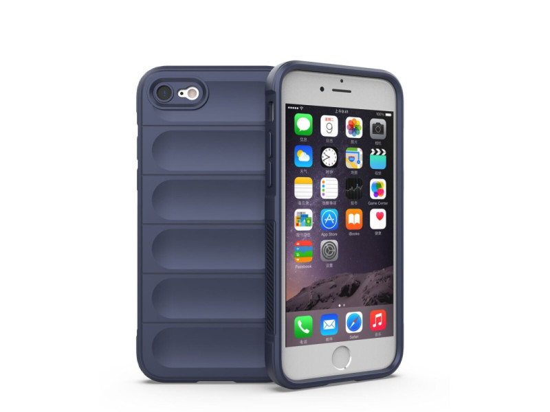 Newface iPhone 7 Kılıf Optimum Silikon - Lacivert