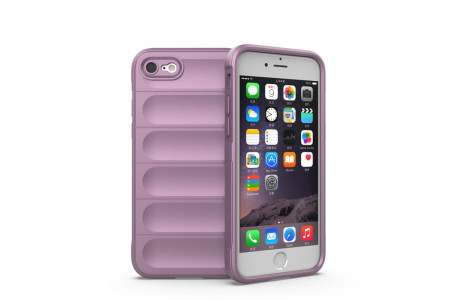 Newface iPhone 7 Kılıf Optimum Silikon - Mor