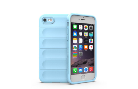 Newface iPhone 7 Kılıf Optimum Silikon - Sky Blue