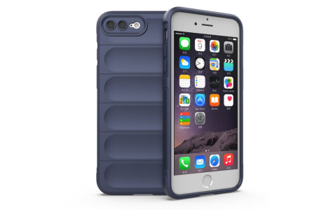 Newface iPhone 7 Plus Kılıf Optimum Silikon - Lacivert