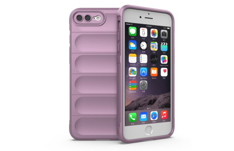 Newface iPhone 7 Plus Kılıf Optimum Silikon - Mor