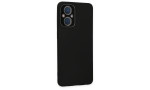Newface Oppo Reno 8 Lite Kılıf Lansman Glass Kapak - Siyah