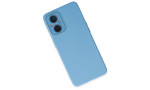 Newface Oppo Reno 8 Lite Kılıf Lansman Glass Kapak - Sky Blue