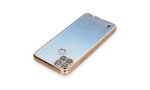 Newface Realme C25Y Kılıf Razer Lensli Silikon - Gold