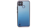 Newface Realme C25Y Kılıf Razer Lensli Silikon - Mor