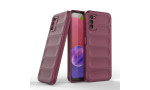 Newface Samsung Galaxy A03S Kılıf Optimum Silikon - Bordo