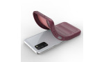 Newface Samsung Galaxy A03S Kılıf Optimum Silikon - Bordo