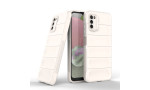 Newface Samsung Galaxy A03S Kılıf Optimum Silikon - Krem