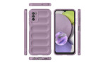 Newface Samsung Galaxy A03S Kılıf Optimum Silikon - Mor