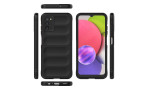 Newface Samsung Galaxy A03S Kılıf Optimum Silikon - Siyah