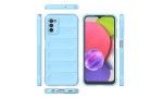 Newface Samsung Galaxy A03S Kılıf Optimum Silikon - Sky Blue