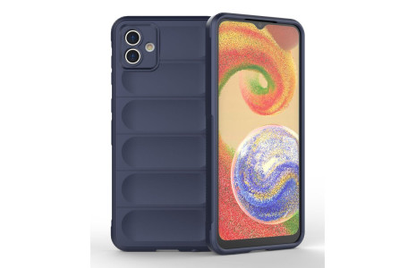 Newface Samsung Galaxy A04 Kılıf Optimum Silikon - Lacivert